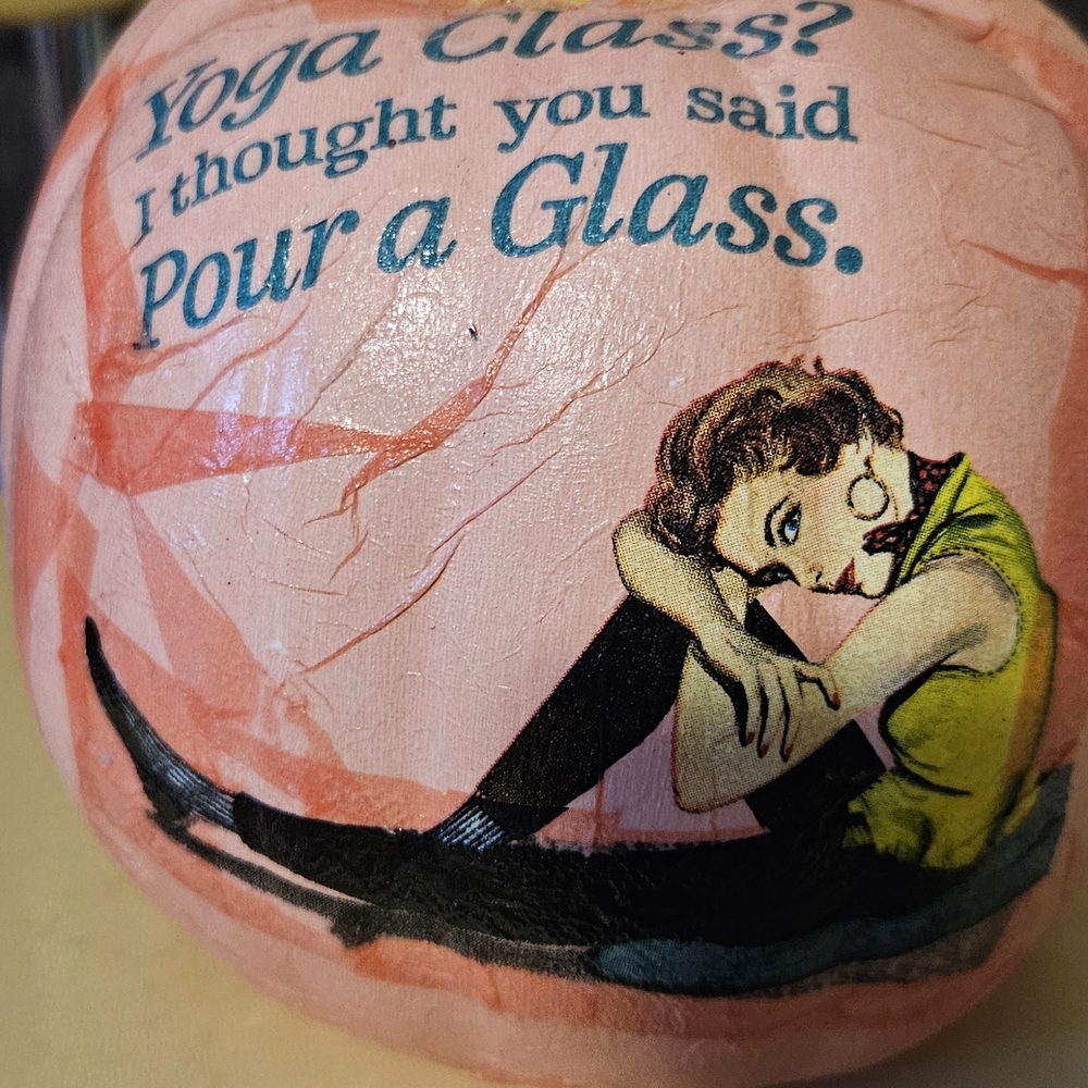 Retro Art Decor with Humorous Quote